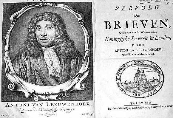 Frontispiece van Leeuwenhoek